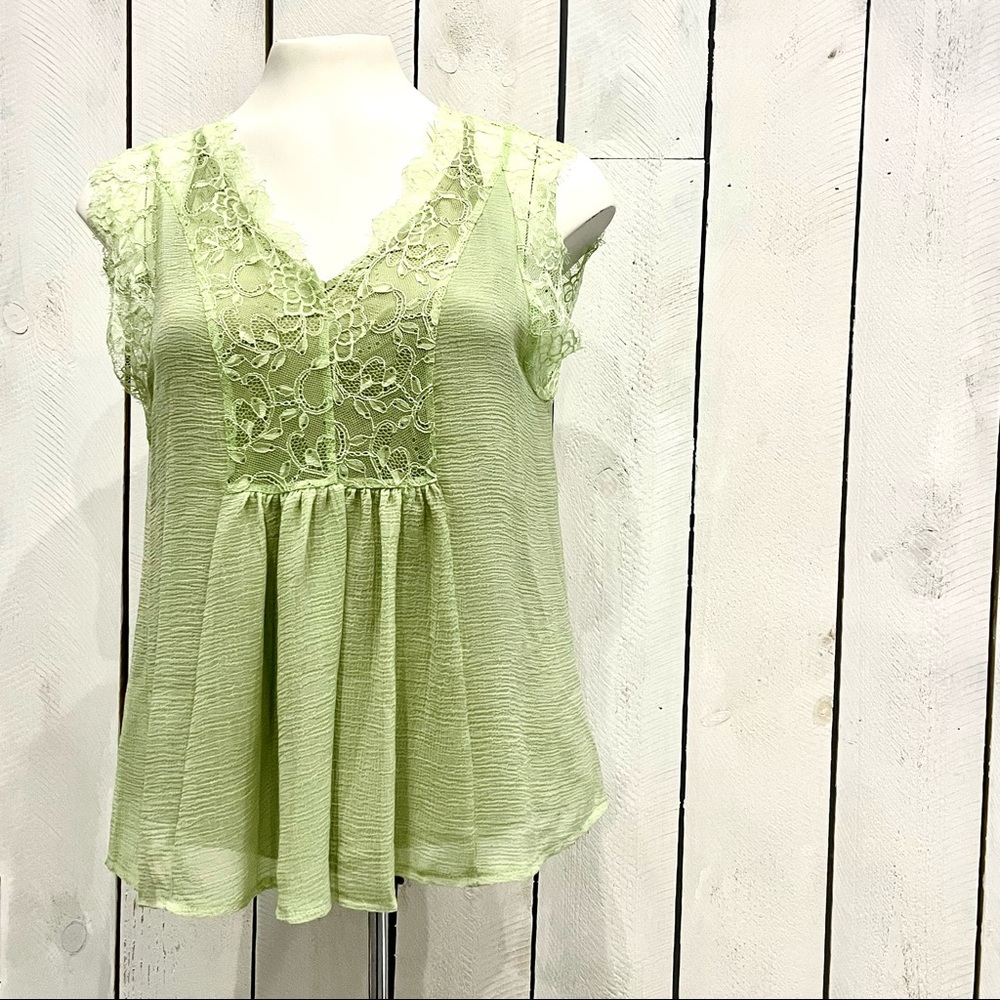 Sheer Top and Camisole.
